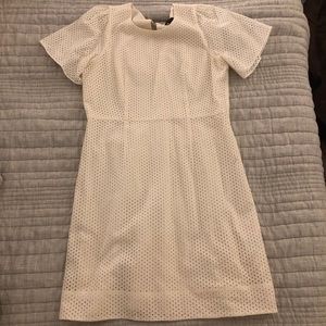 J. Crew White Eyelet Dress